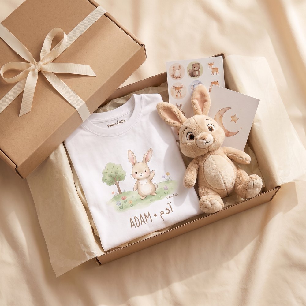 Coffret cadeau Adam avec Arnoub le lapin