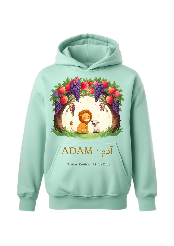 Sweat à capuche Adam عليه السلام — Enfant