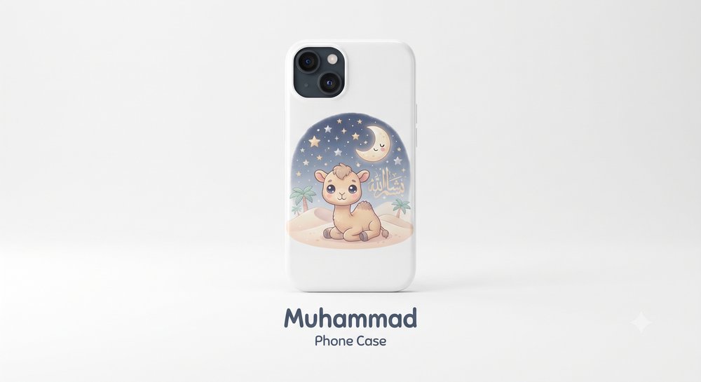 Coque de téléphone Mohamed ﷺ