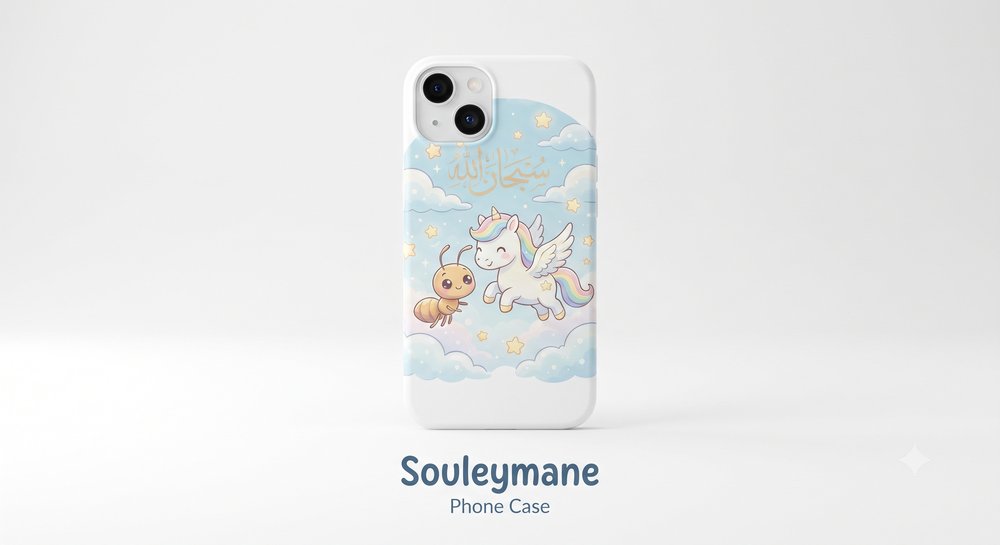 Coque de téléphone Souleymane عليه السلام