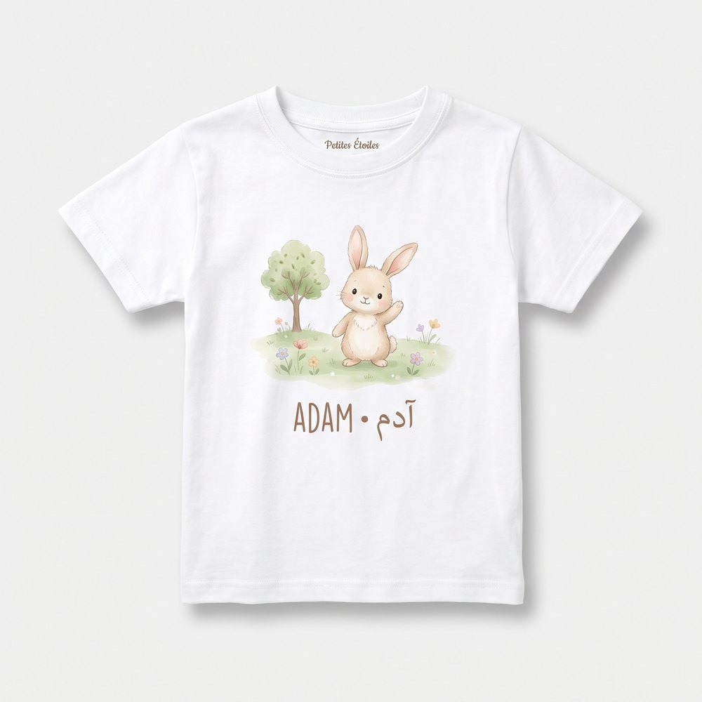 T-shirt Adam — Arnoub le lapin